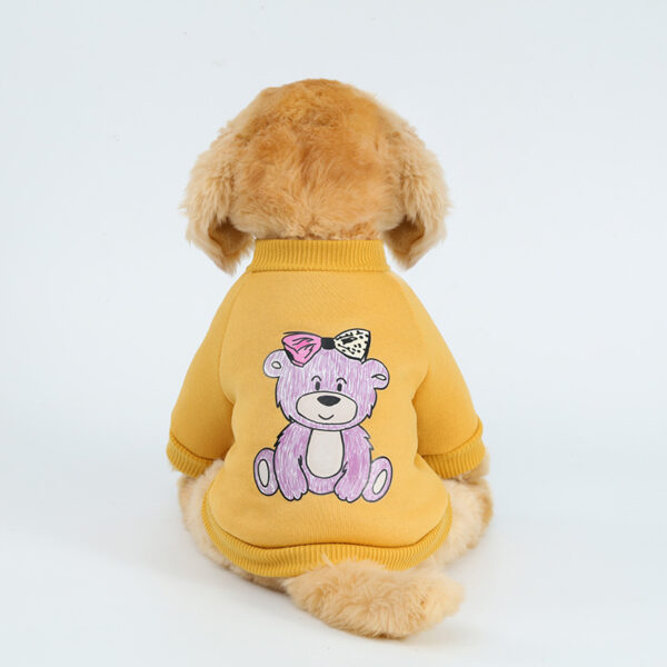 Dog Leisure Sweater Pet Multi-pattern Polyester Clothing - Image 5