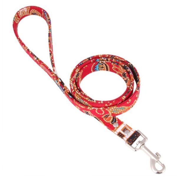 Creative Japanese Style Cotton Cloth 360 Degrees Rotating Quality Dog Tow Rope Collar - Image 6