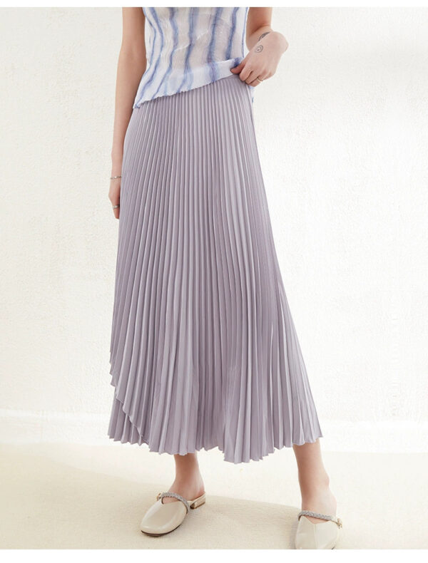 Women's Pleated Skirt High-end Drape - Image 4