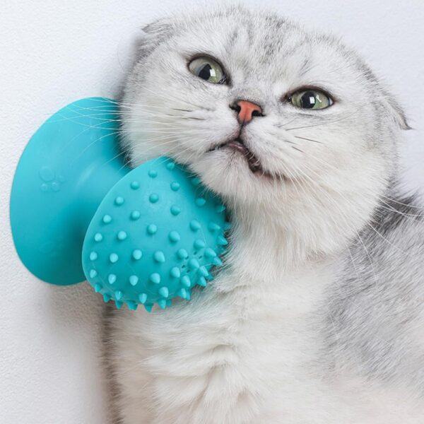 Cat Scratcher Cat Self Groomer Remove Loose Fur Cat Mint Massager Cat Scratcher Cat Massage Combs For Short Long Fur Cats Kitten Massager Cat Brushes - Image 6