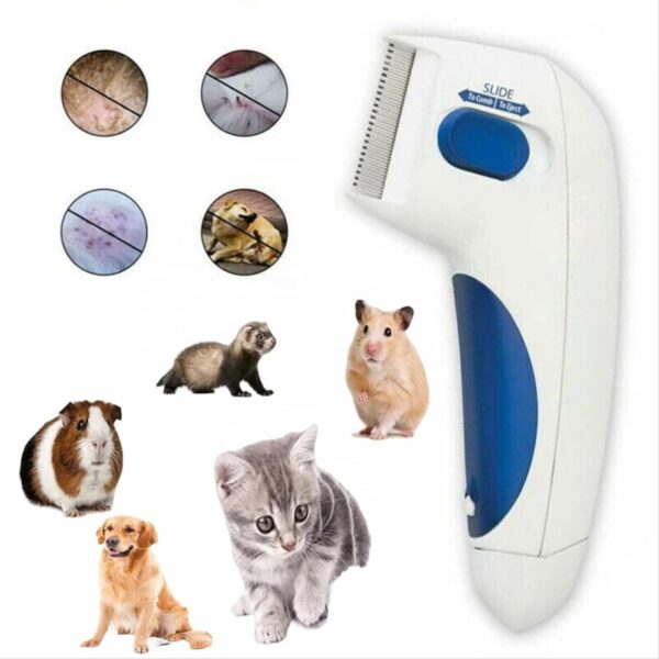 Pet Combs Electric Pet Combs Dog Cat Comb Cat Hair Brush Suitable For Electric Beauty Combs For For Long And Short Hair Cat Dog Puppy Bunny - Image 3