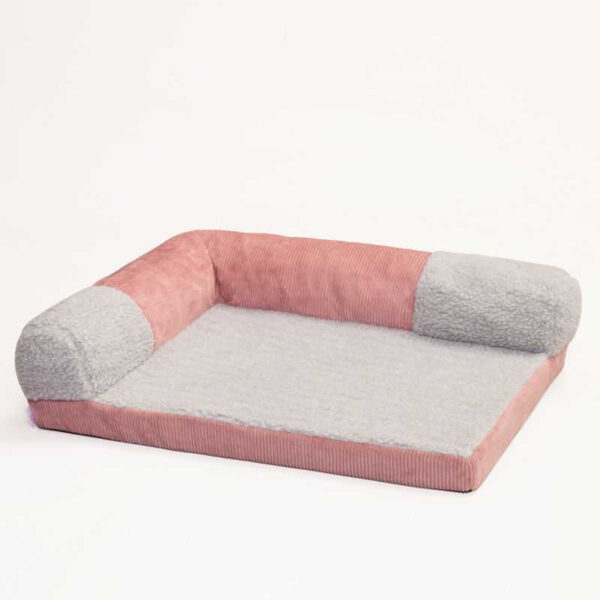Removable And Washable Cushions Scratch-resistant Linen Dog Sofa Bed - Image 6