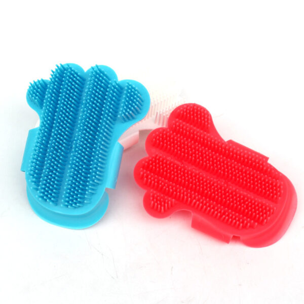 Foot-shaped Pet Dog Bathing Massage Brush - Image 6