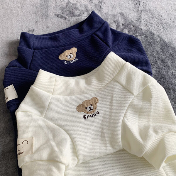 Comfortable Knitted Pet Sweater Dog Clothing - Image 4