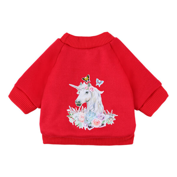 Pet Two Legged Hoodie Polyester Clothing For Dogs - Image 9