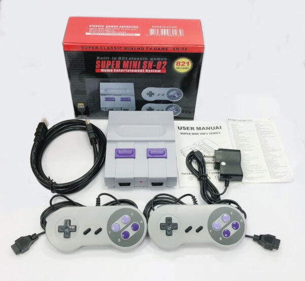 FC Red And White Classic TV Game Console - Image 5