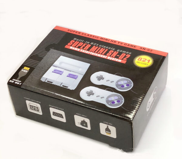 FC Red And White Classic TV Game Console - Image 3