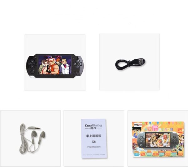 Handheld game console 32 bit 8GB 4.3 inch HD mp5 game console - Image 8