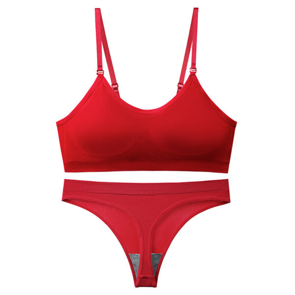 Women's Strapless Thin Tank Top Shorts Set - Image 5