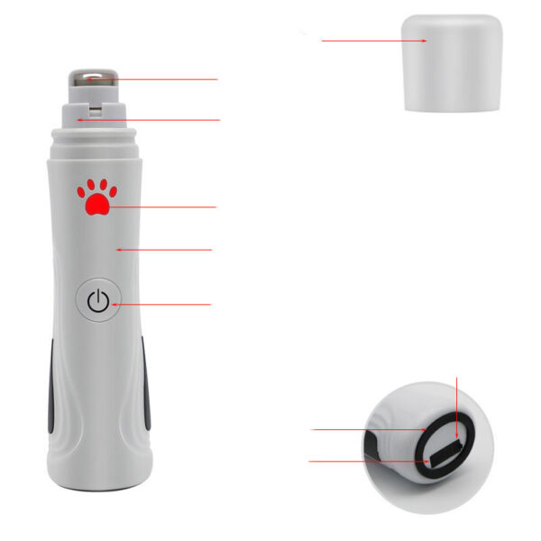 New Product Cat And Dog Animal Trimmer USB Power Supply - Image 3
