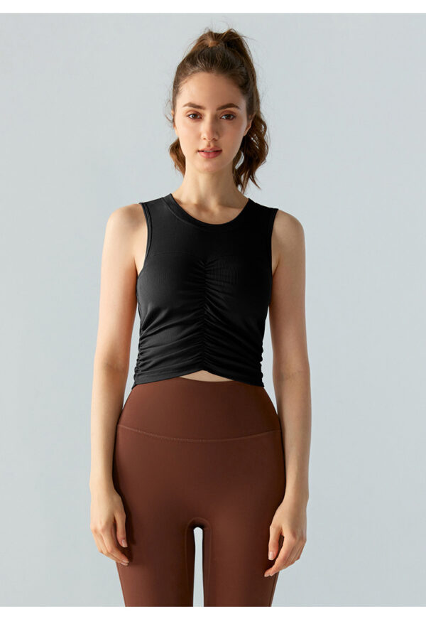 Female Summer Yoga Sports Belt Chest Pad Vest - Image 8