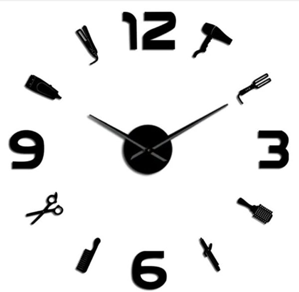 Home Living Room Decoration Wall Sticker Clock - Image 5
