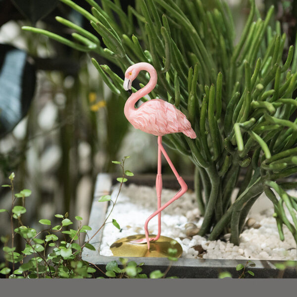 Flamingo Decoration Crafts Home Decoration Living Room Soft Decoration - Image 3