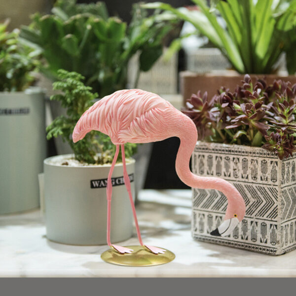 Flamingo Decoration Crafts Home Decoration Living Room Soft Decoration - Image 6