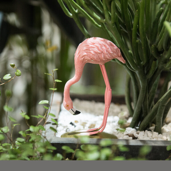Flamingo Decoration Crafts Home Decoration Living Room Soft Decoration - Image 4