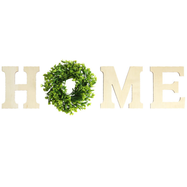 Home Home Letter Wall Signage Living Room Room Decoration Crafts - Image 2