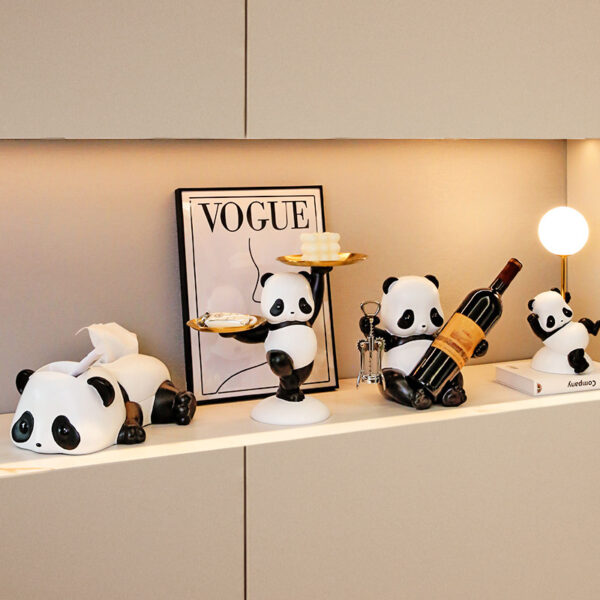Panda Decoration Home Ornament Living Room - Image 2