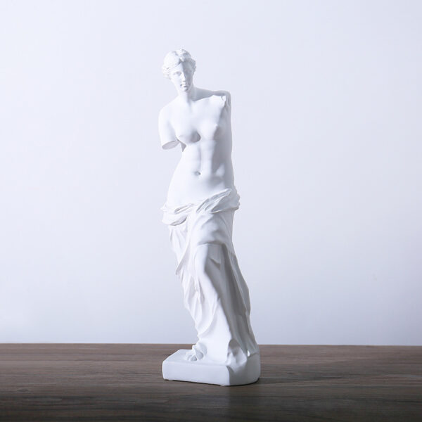 Venus Plaster Sculpture Statue Decoration Home Decoration Living Room - Image 7