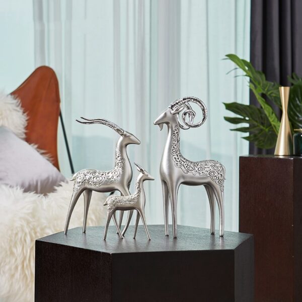 European style creative living room home decoration - Image 2