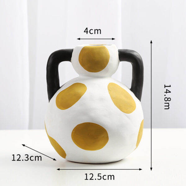Ceramic Vase Decoration Living Room Home Decoration - Image 2