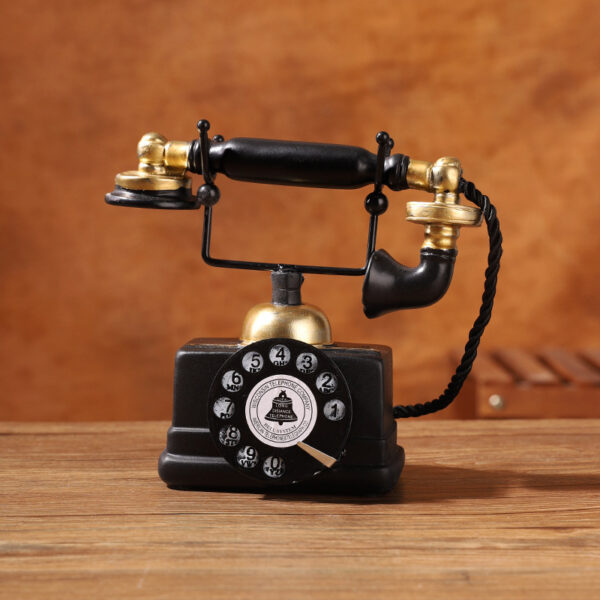 American Retro Telephone Decoration Home Living Room - Image 4