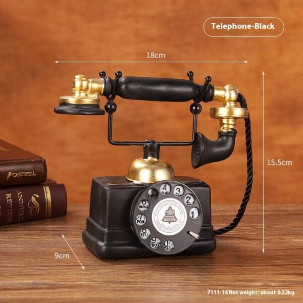 American Retro Telephone Decoration Home Living Room - Image 3