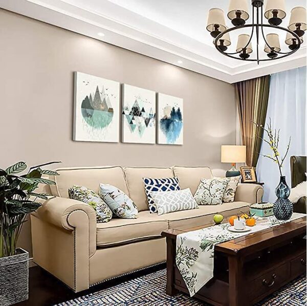 Abstract Living Room Home Decoration - Image 7