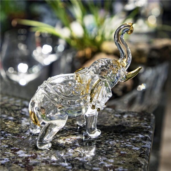 Elephant Desktop Living Room Counter Home Decoration - Image 2