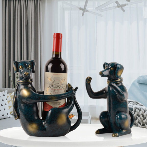 Home Wine Rack Decoration European Luxury Home Living Room - Image 4