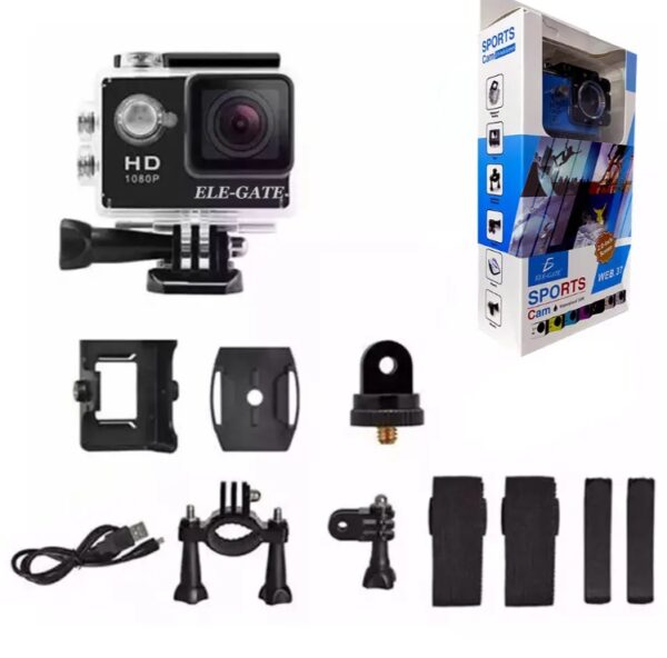 Sports Camera Type Waterproof 1080p - Image 5