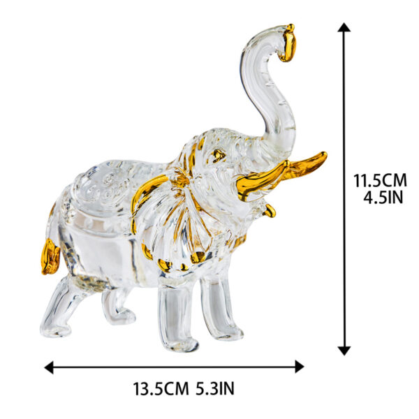Elephant Desktop Living Room Counter Home Decoration - Image 4