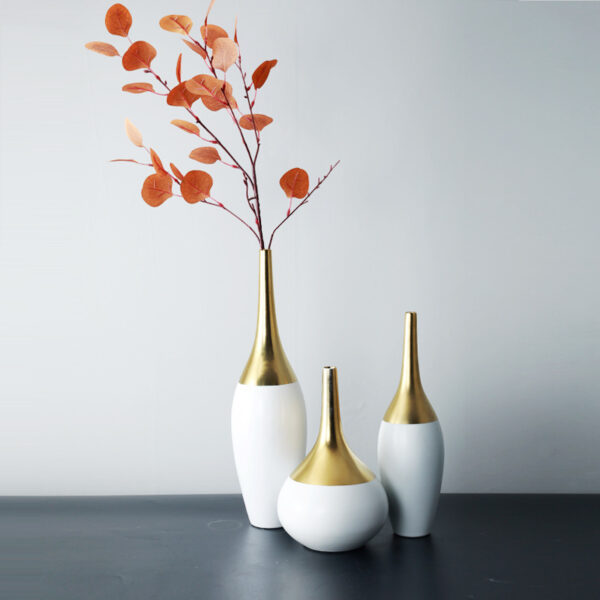 Home Living Room Simple Ceramic Vase Decoration - Image 3