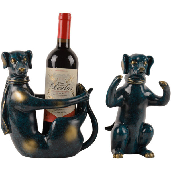 Home Wine Rack Decoration European Luxury Home Living Room - Image 6