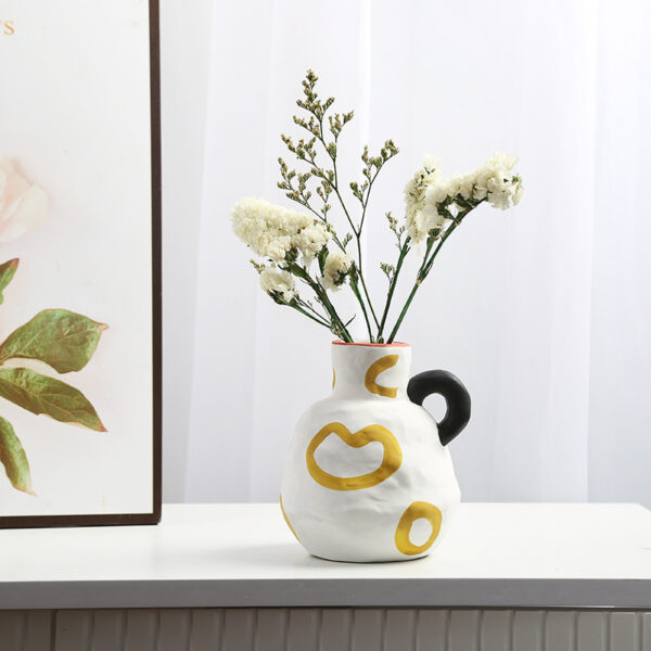 Ceramic Vase Decoration Living Room Home Decoration - Image 5