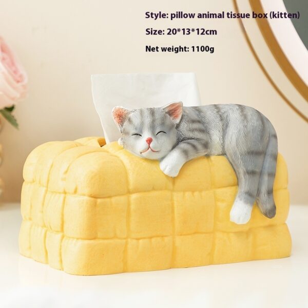 Cat Tissue Box Home Living Room Decoration - Image 4