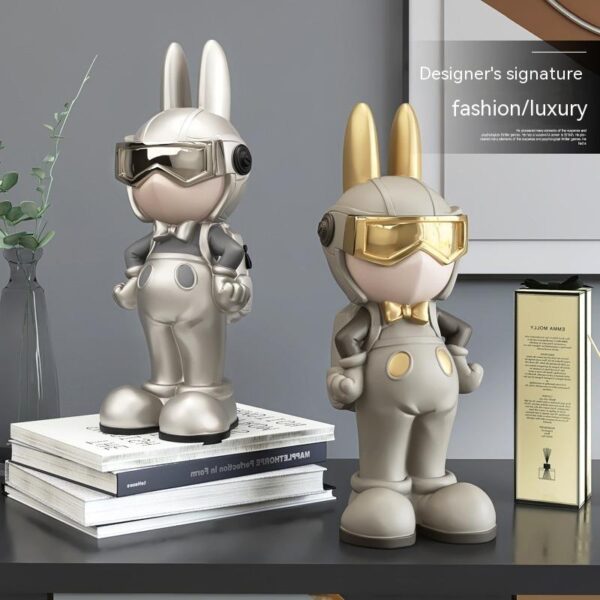Rabbit Decoration Home Ornament Living Room - Image 4