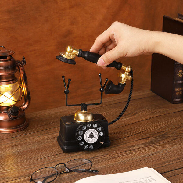 American Retro Telephone Decoration Home Living Room - Image 5